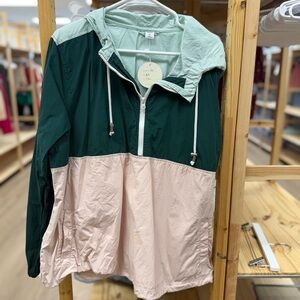 Old Navy Mint Green Windbreaker